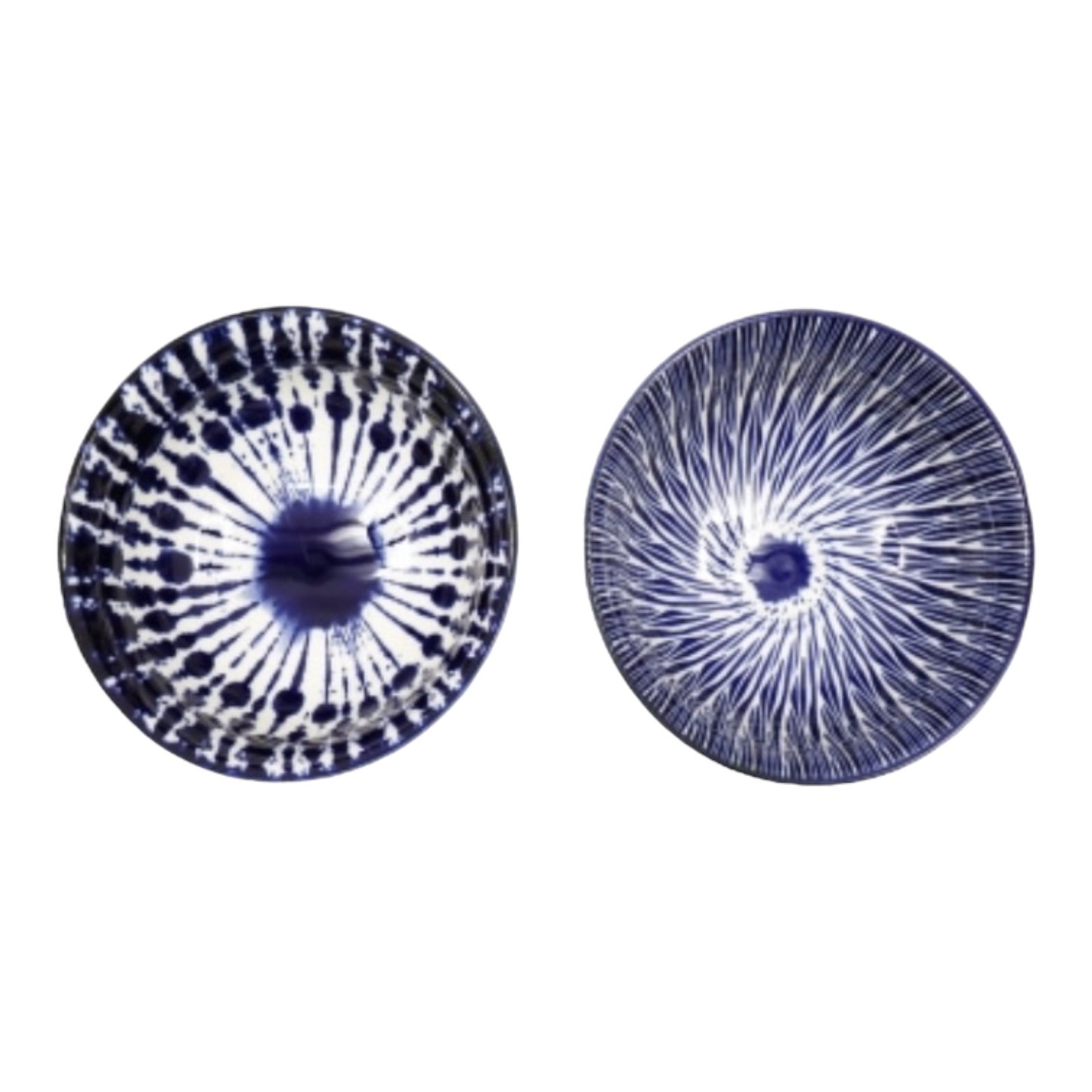 Blue Patterned Dish 12cm