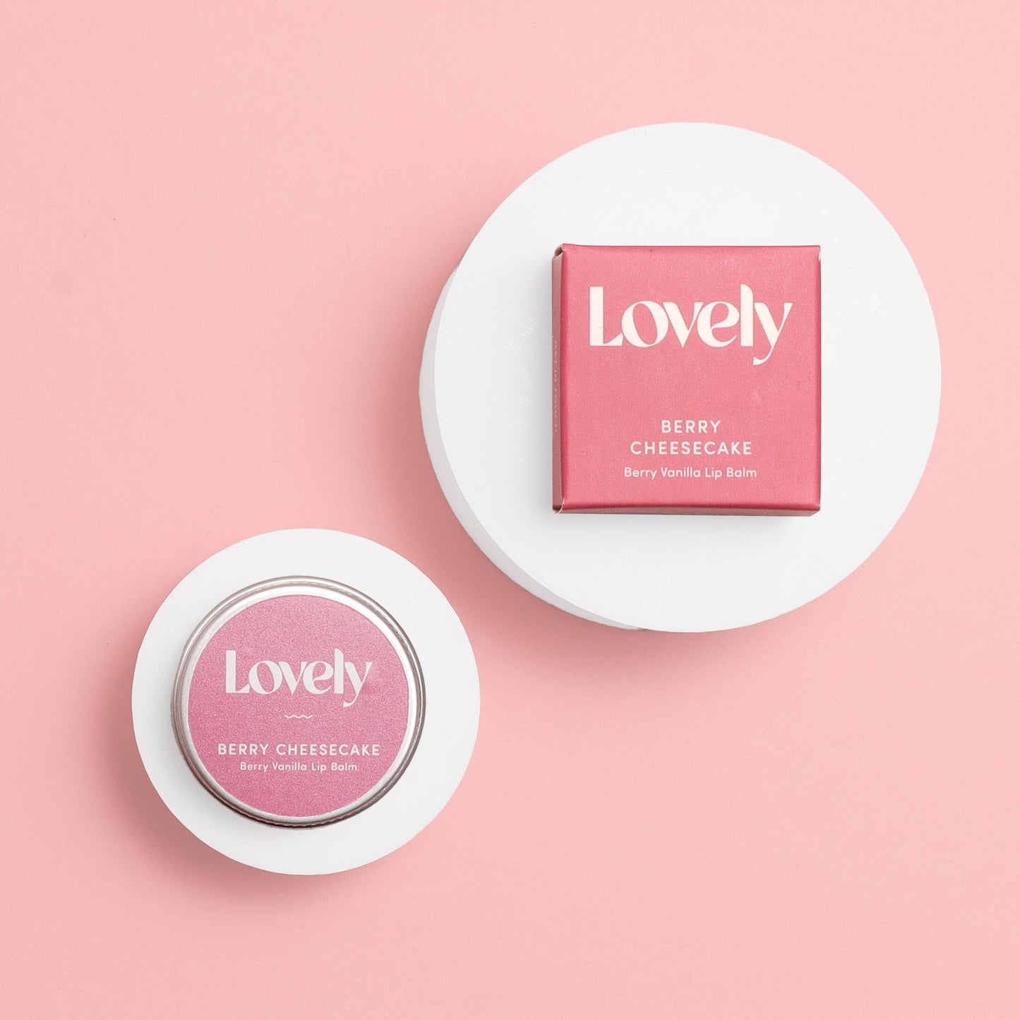 Lip Balm - Berry Cheesecake - Berry Vanilla
