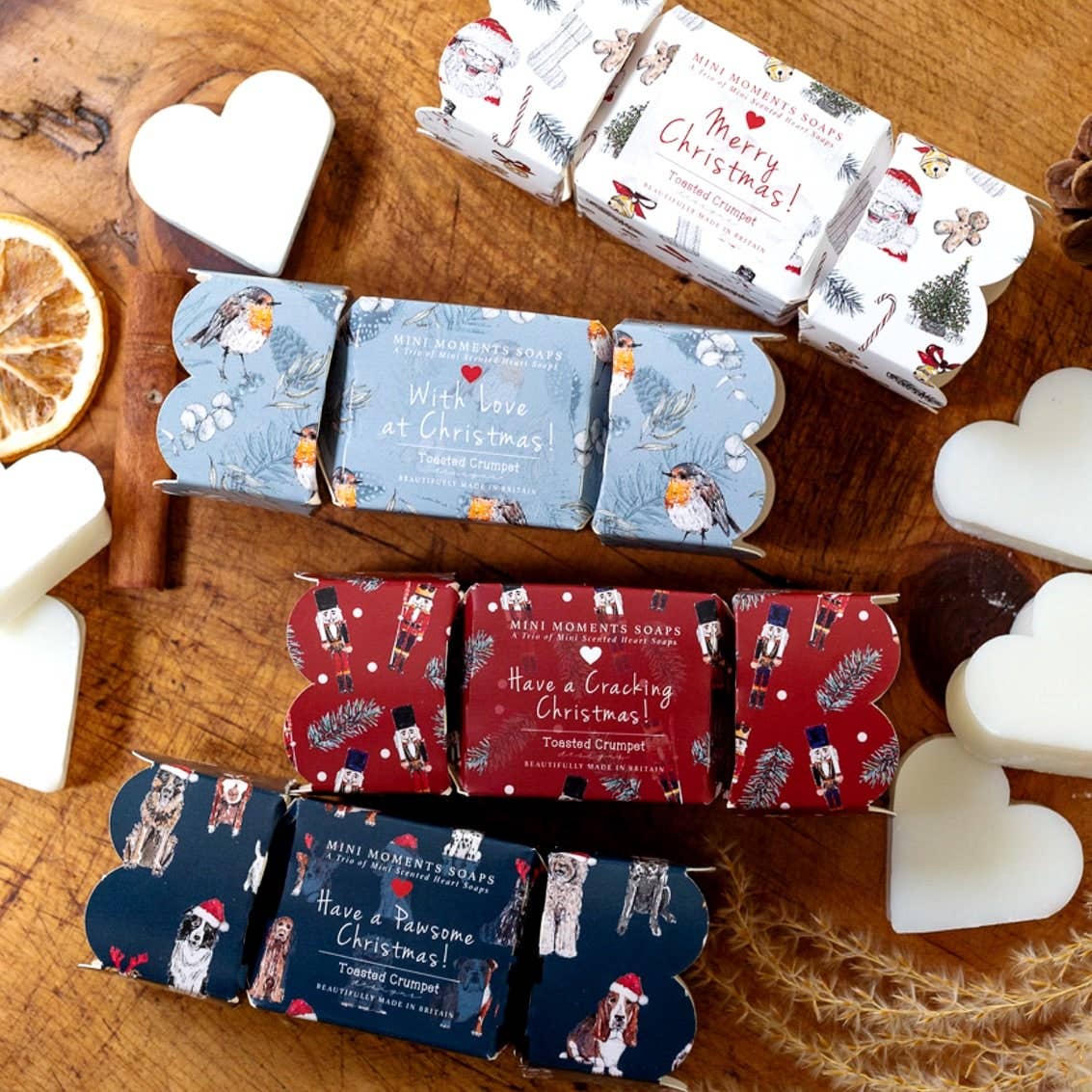 Nutcracker Boxed Mini Soaps