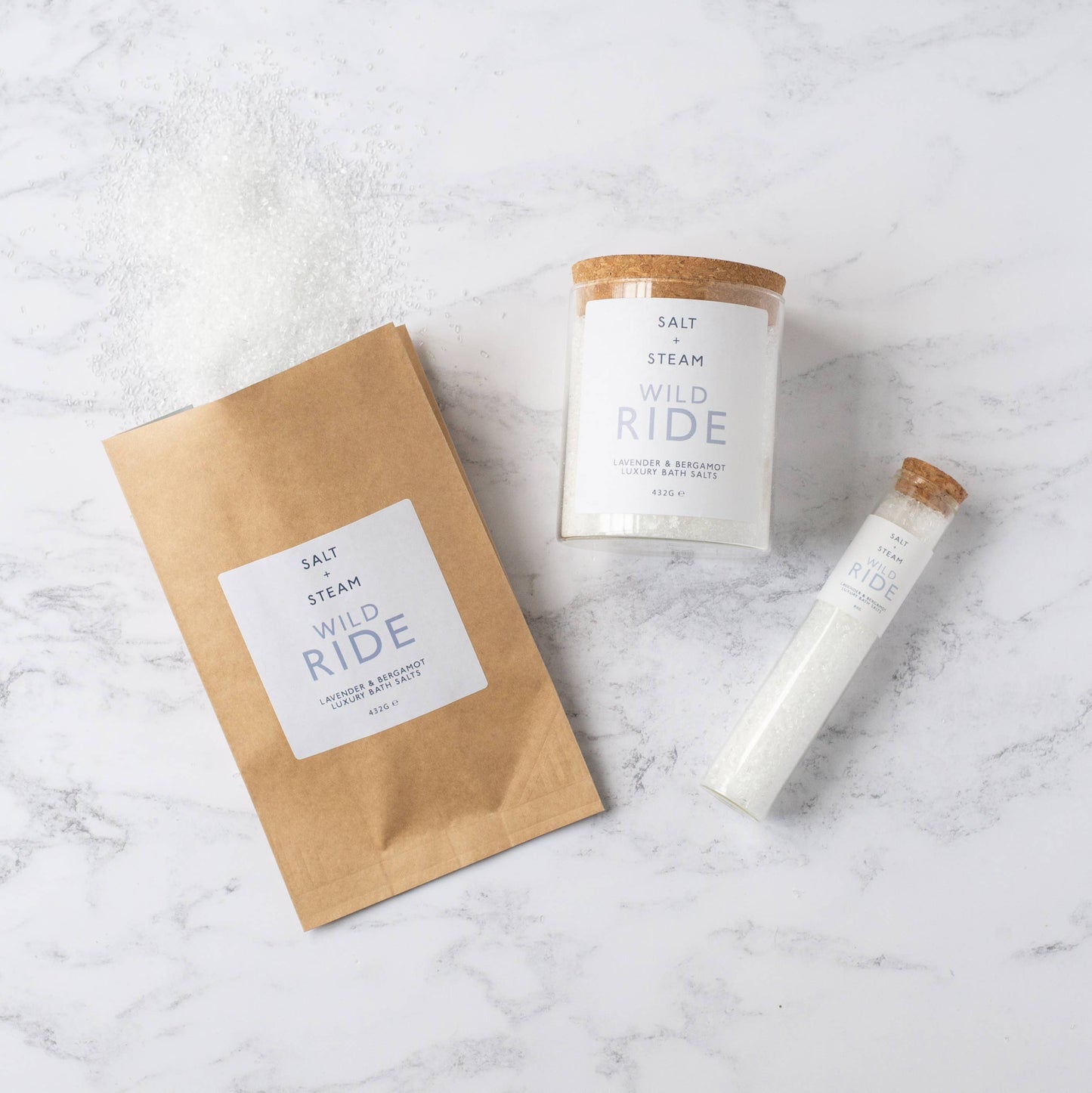 Wild Ride - Lavender & Bergamot Bath Salts 432g Jar