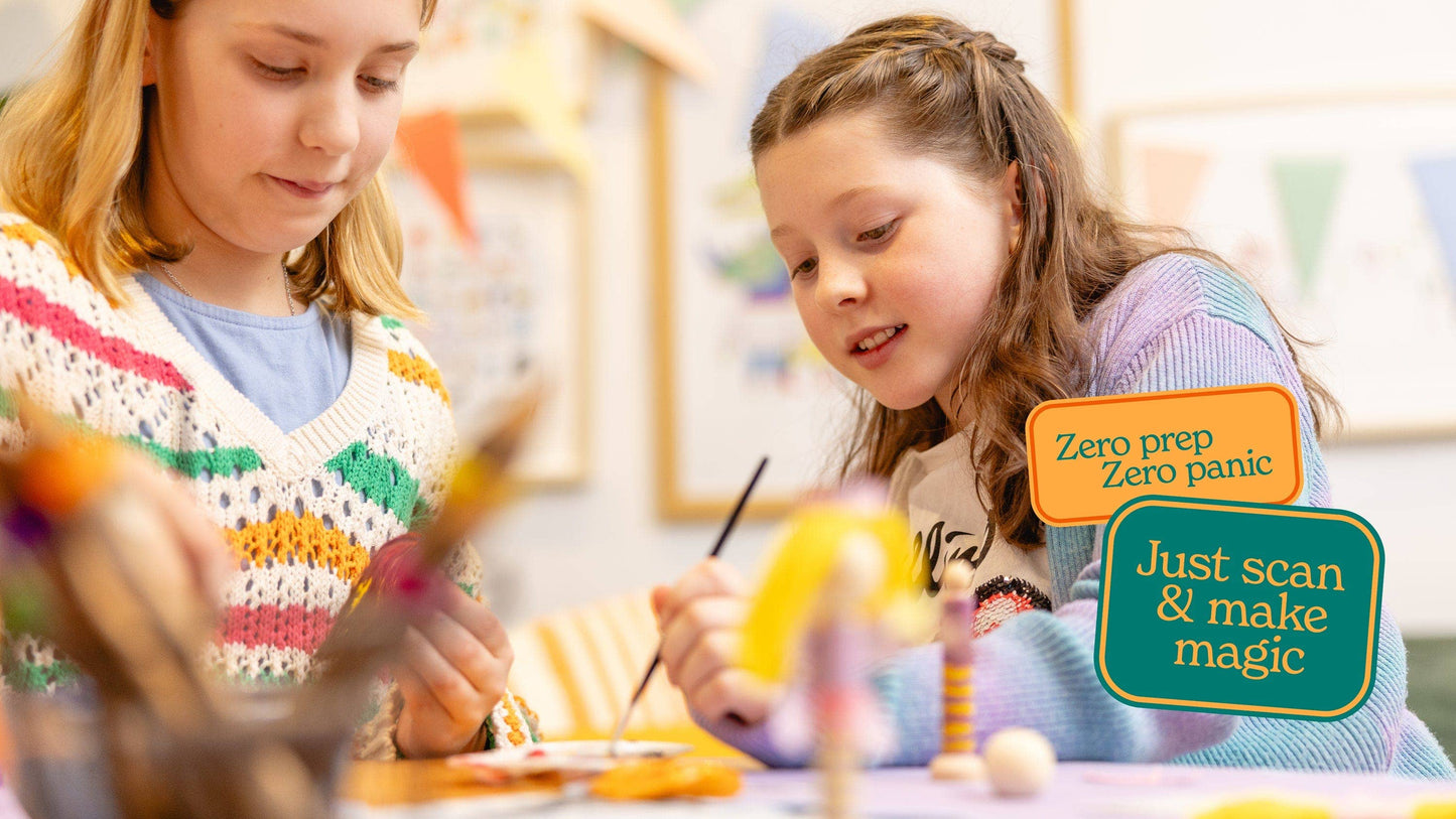 Create Your Own Fairy Wooden Peg Doll Kit