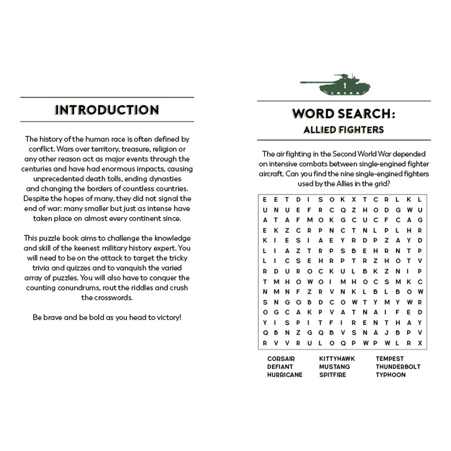 The Military History Puzzle Book