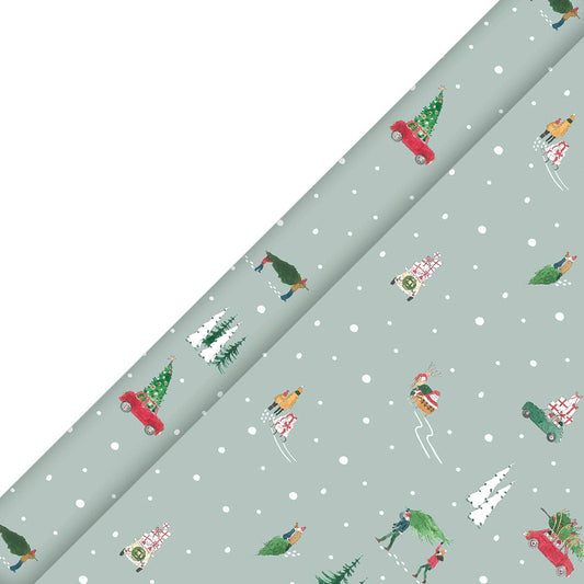 Home for Christmas Roll Wrap - 3m