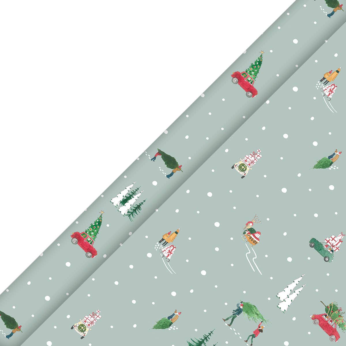 Home for Christmas Roll Wrap - 3m