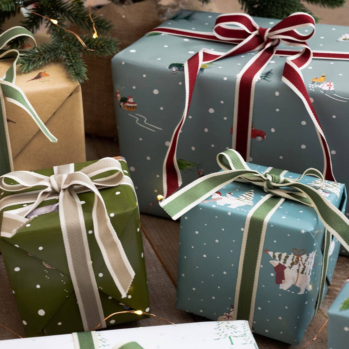 Home for Christmas Roll Wrap - 3m