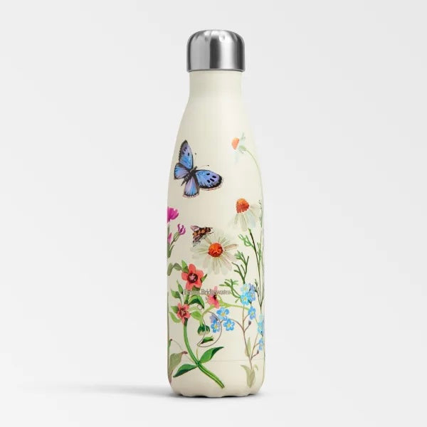 Chilly's Reusable Water Bottle 500ml - Emma Bridgewater - Wildflowers