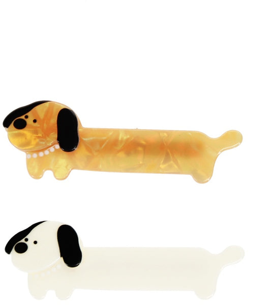 Sausage Dog Mini Hair Clips