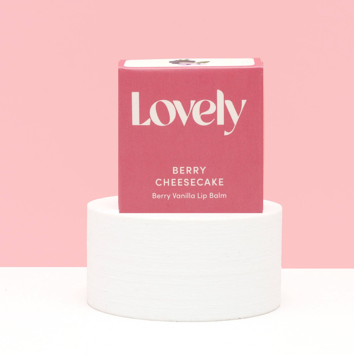 Lip Balm - Berry Cheesecake - Berry Vanilla