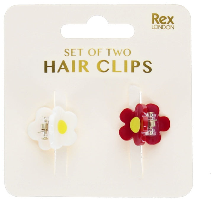 Flowers Mini Claw Clips