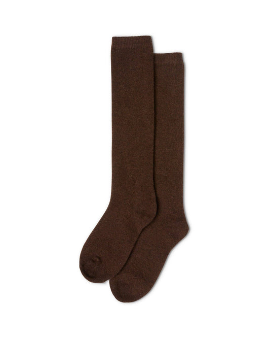 Cosy Cashmere Lounge Sock | Chocolate Brown