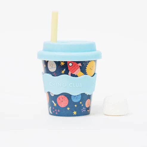 Space Babychino Cup 4oz (Straws Sold Separately)