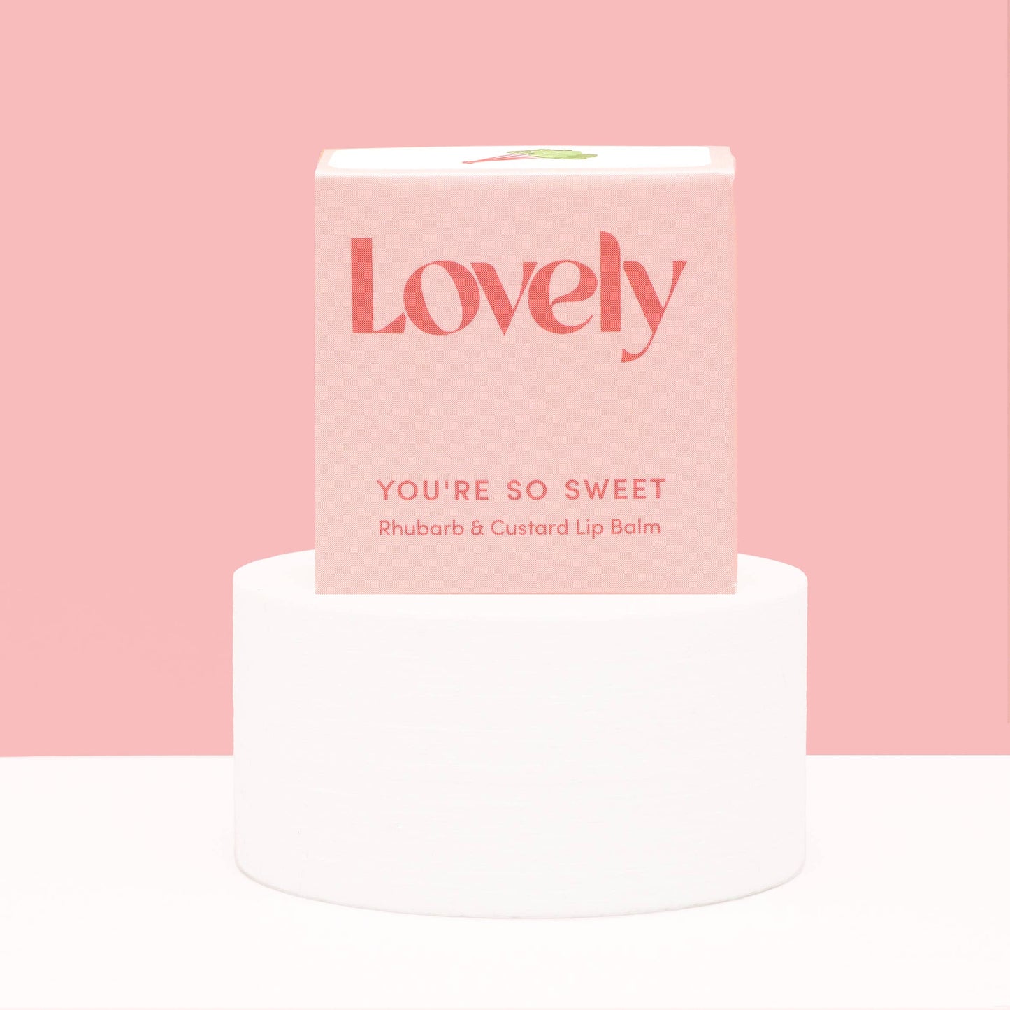 Lip Balm - You're So Sweet - Rhubarb & Custard