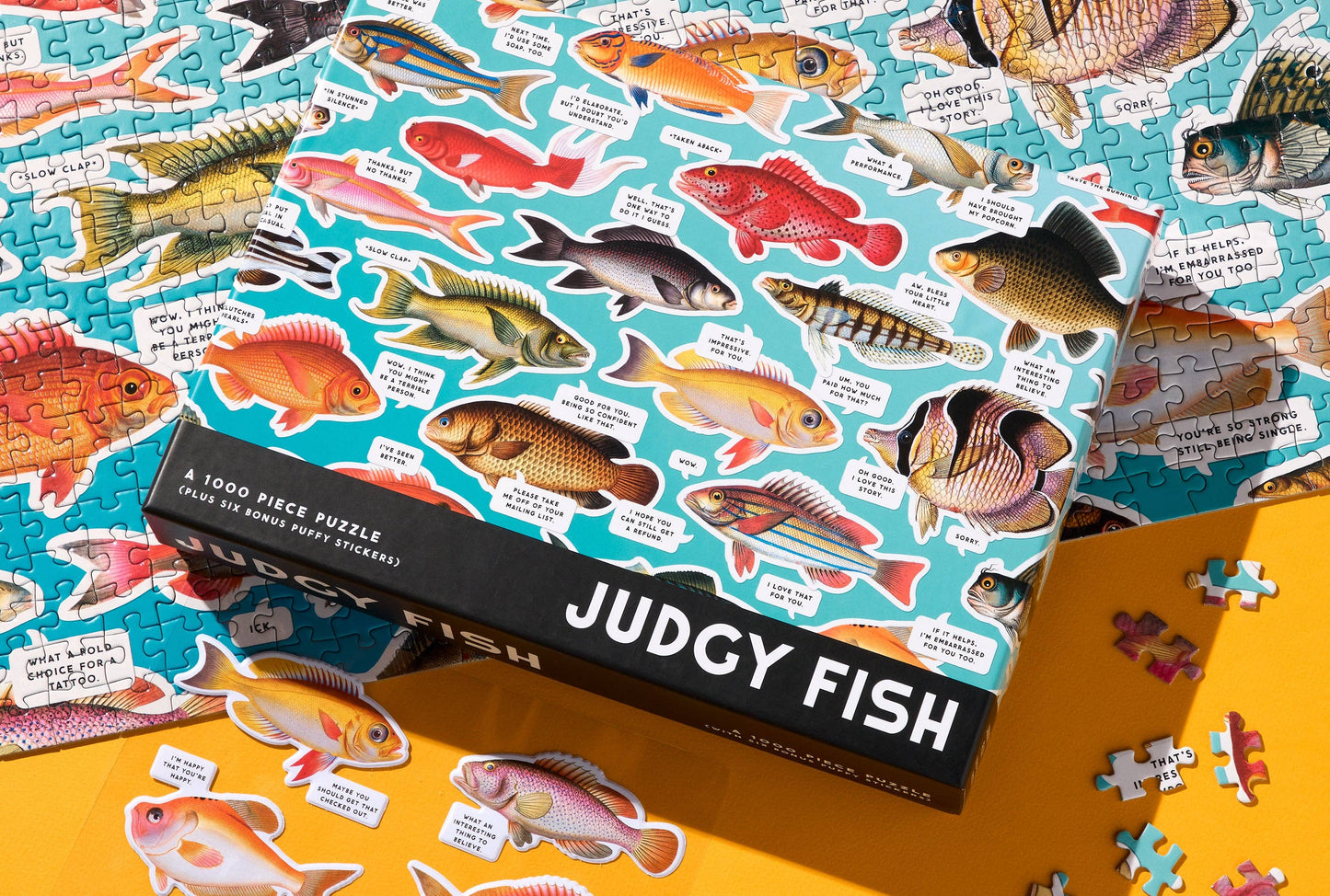 Judgy Fish 1000 Piece Puzzle