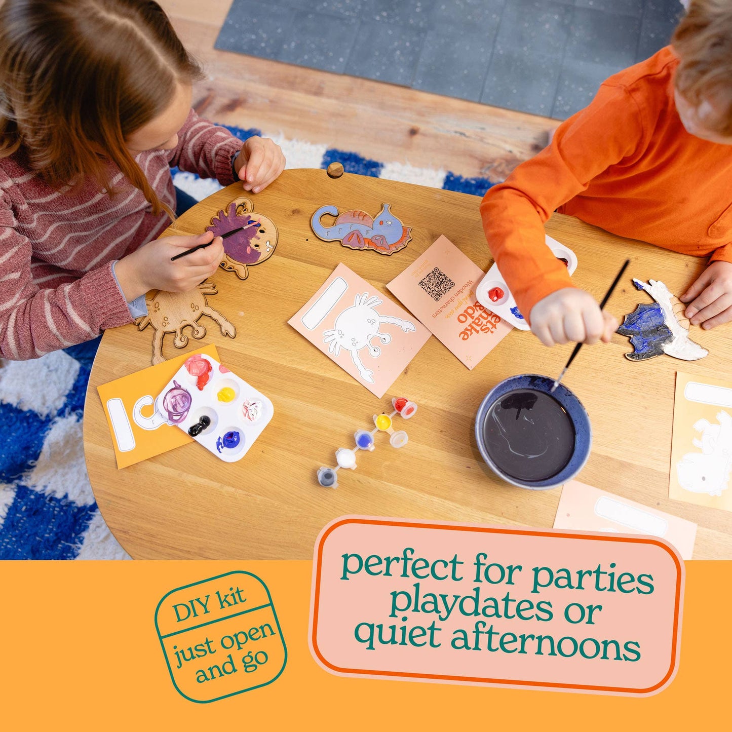 Paint Your Own Wooden Space Explorers Kit
