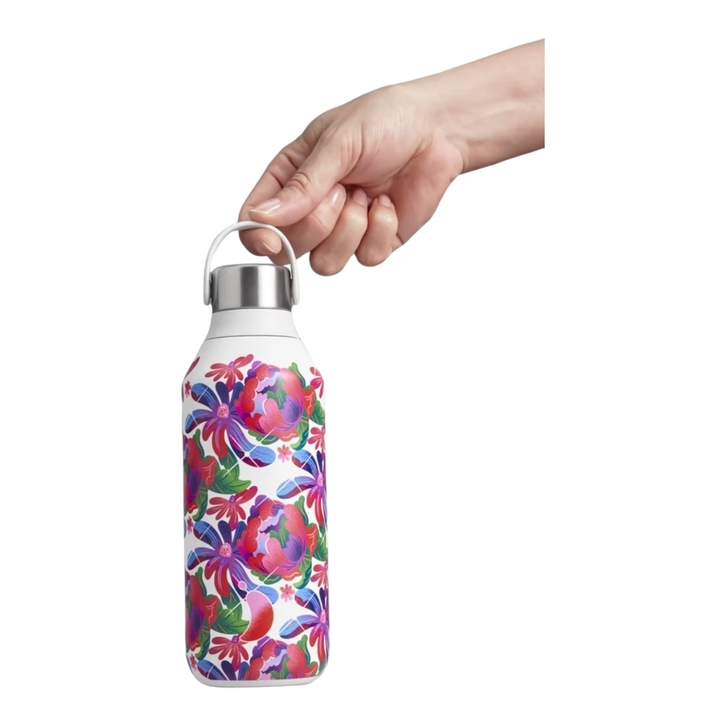 Chilly’s Water Bottle 500ml - Series 2 Peony Tumble