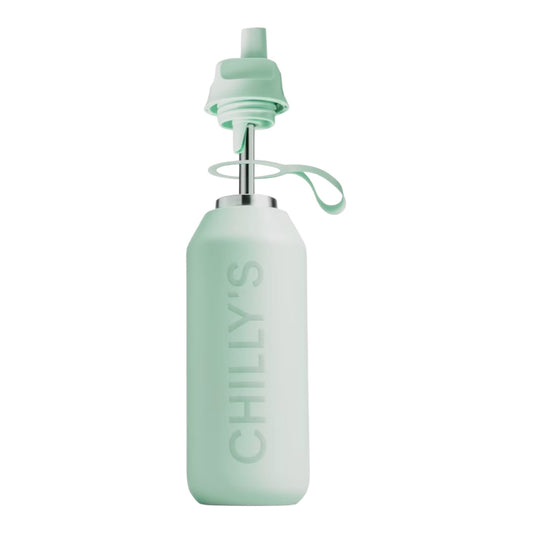 Chilly’s Bottle 500ml - Series 2 Flip Bottle Lichen Green