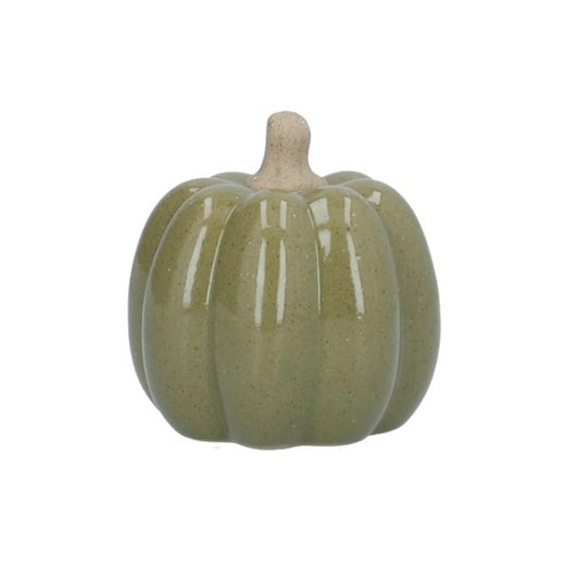 Green Earthenware Pumpkin