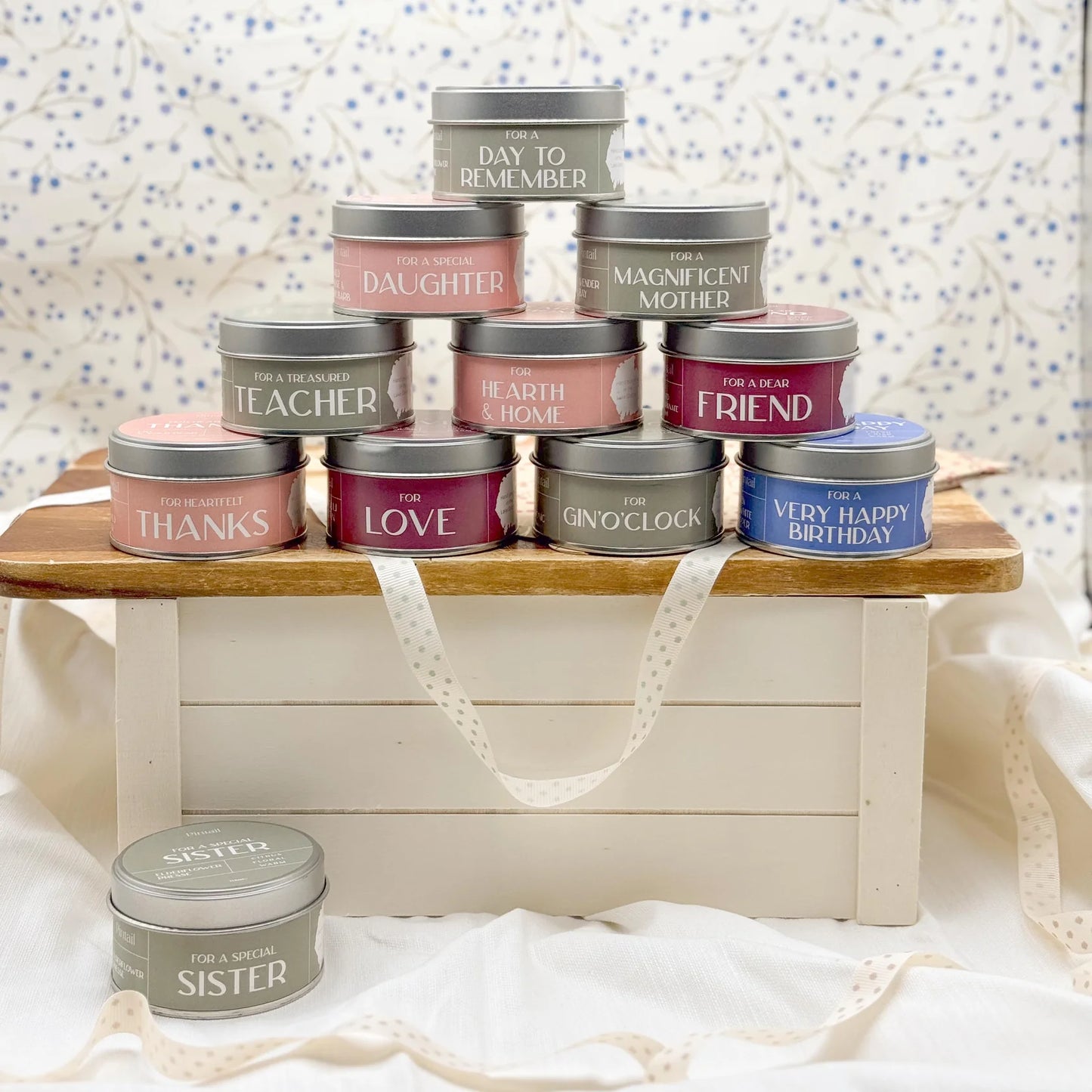 'For a Special Sister' Elderflower Press Occasion Candle