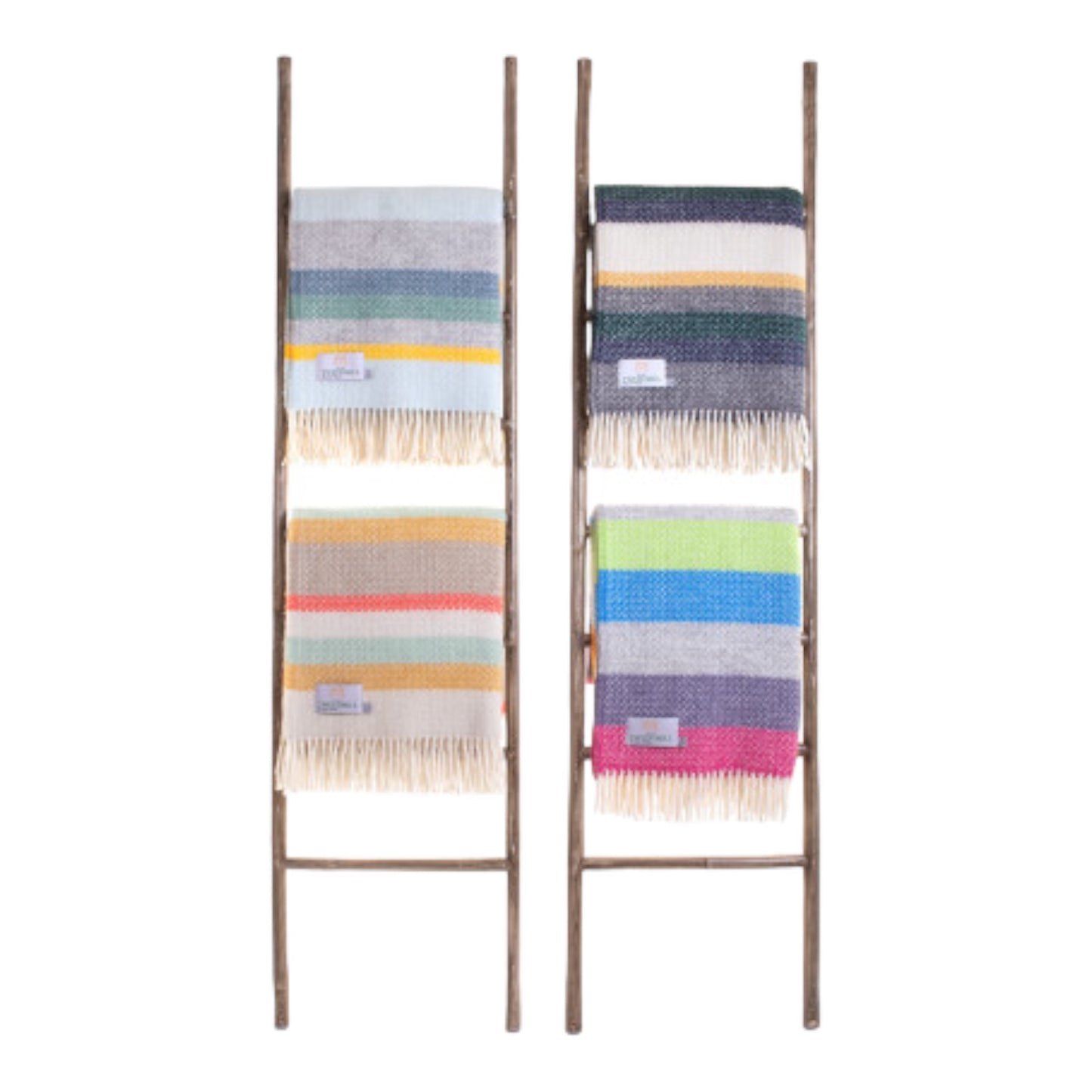 Horizon Stripe 100% Pure Wool Throw