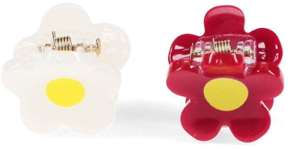 Flowers Mini Claw Clips