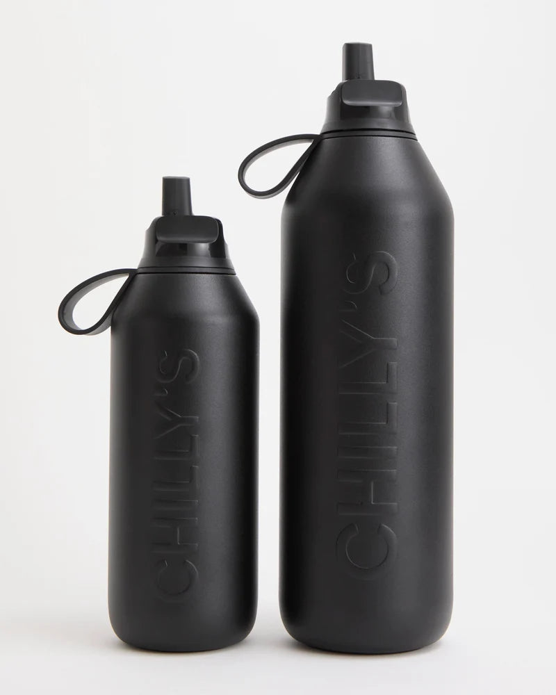 Chilly’s S3 Flip Bottle 1L Onyx