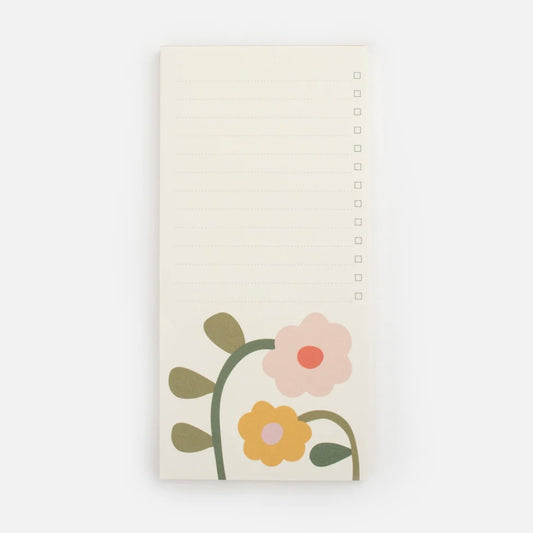 Multi Floral List Pad