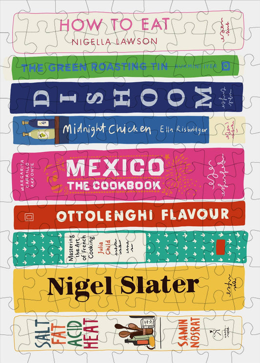 Cook Books - 99 Piece Mini Foodie Jigsaw Puzzle