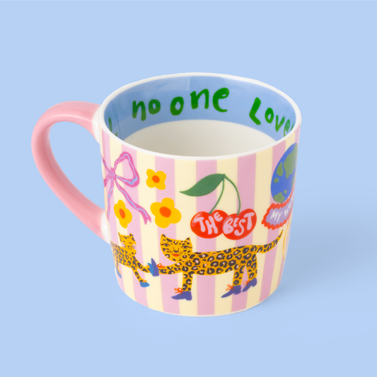 Nan Heart Charm Mug - Eleanor Bowmer