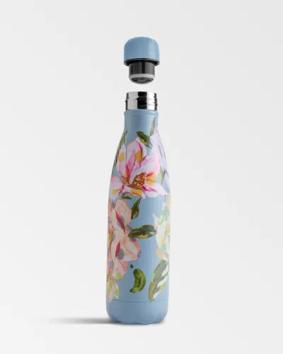 Chilly's Reusable Water Bottle 500ml, Magnolia Polka