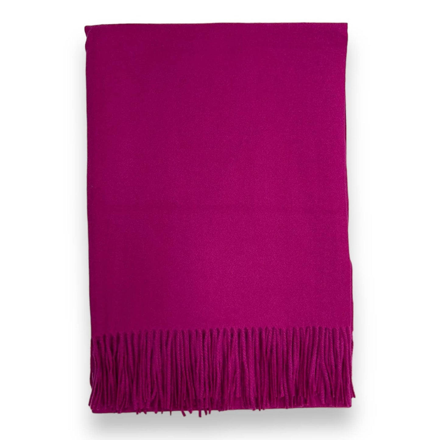 Cashmere Blend with Tassels - Dusky pink