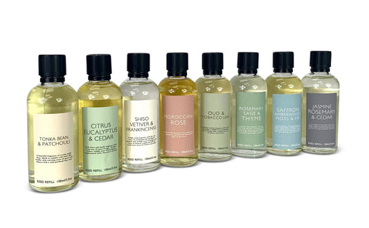 100ml Ceramic Reed Diffuser REFILL - Various scents