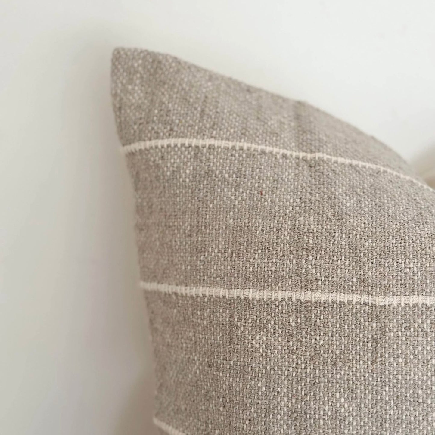 Indy Grey Stripe Cushion