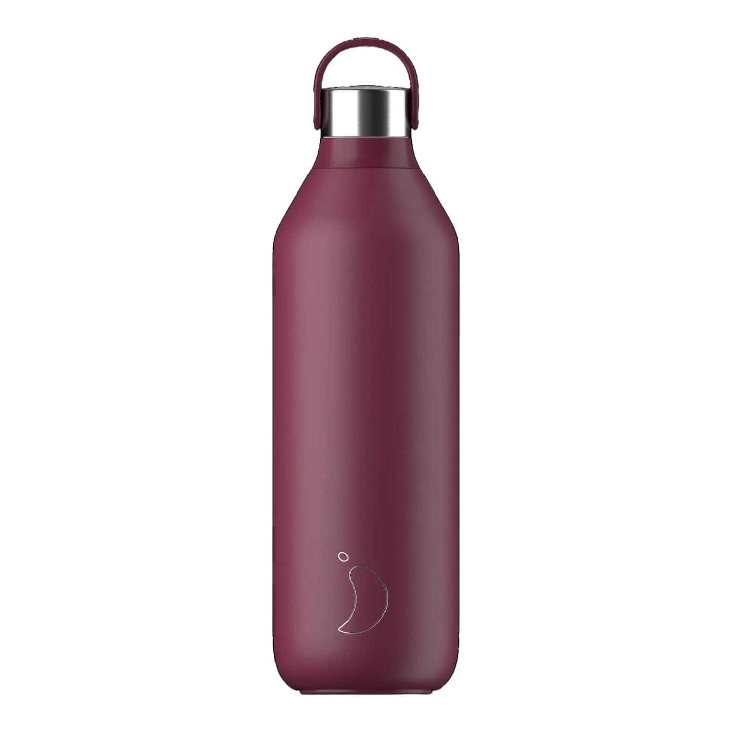 Chilly’s Water Bottle 1000ml - Series 2 Plum Red