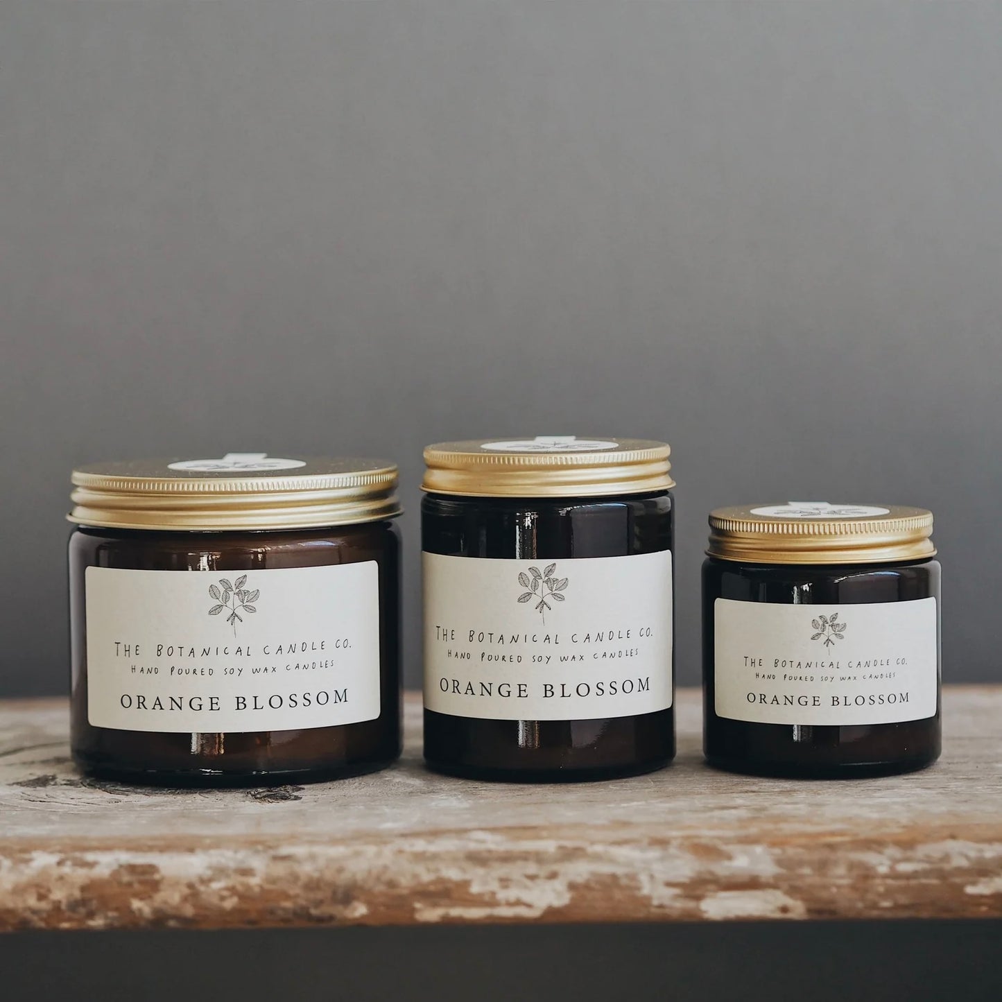 Orange Blossom Scented Candle - 3 sizes