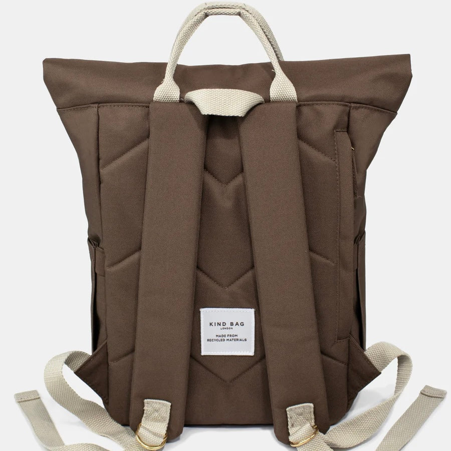 “Hackney” Cocoa Brown Backpack Medium