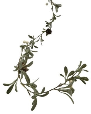 White Berry Garland