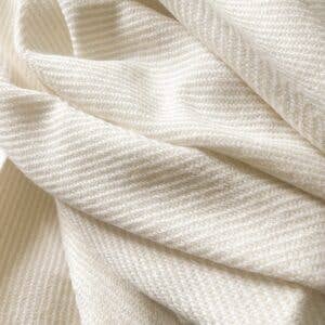 Cream Throw Blanket 170 x 130
