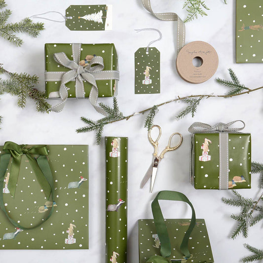 Festive Forest Roll Wrap - 3m