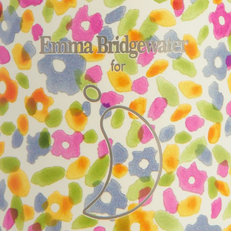 Chilly's Reusable Water Bottle 500ml - Emma Bridgewater - Wildflower Meadows