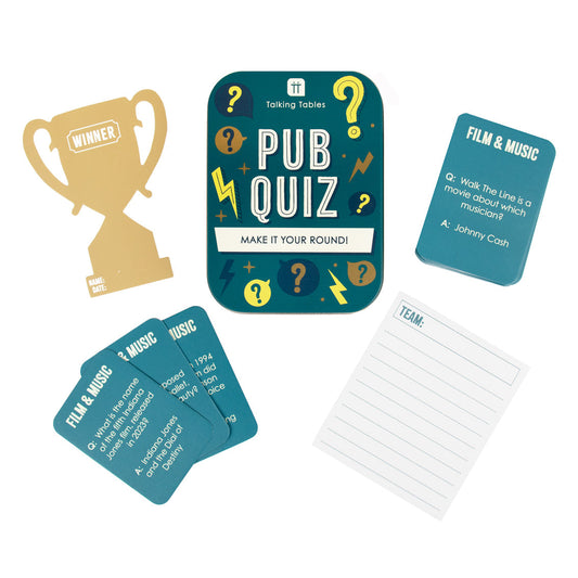 Pub Quiz in a Tin