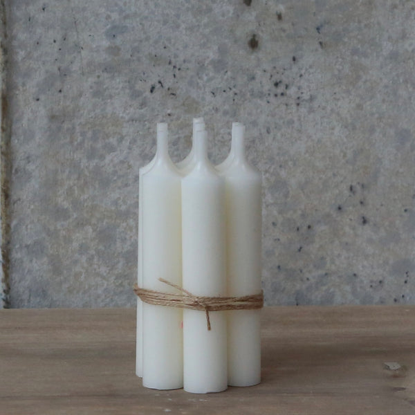 Bundle of 5 Mother Of Pearl Dinner Candles