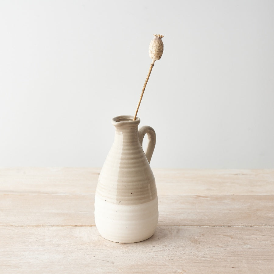 Two Tone Natural Jug