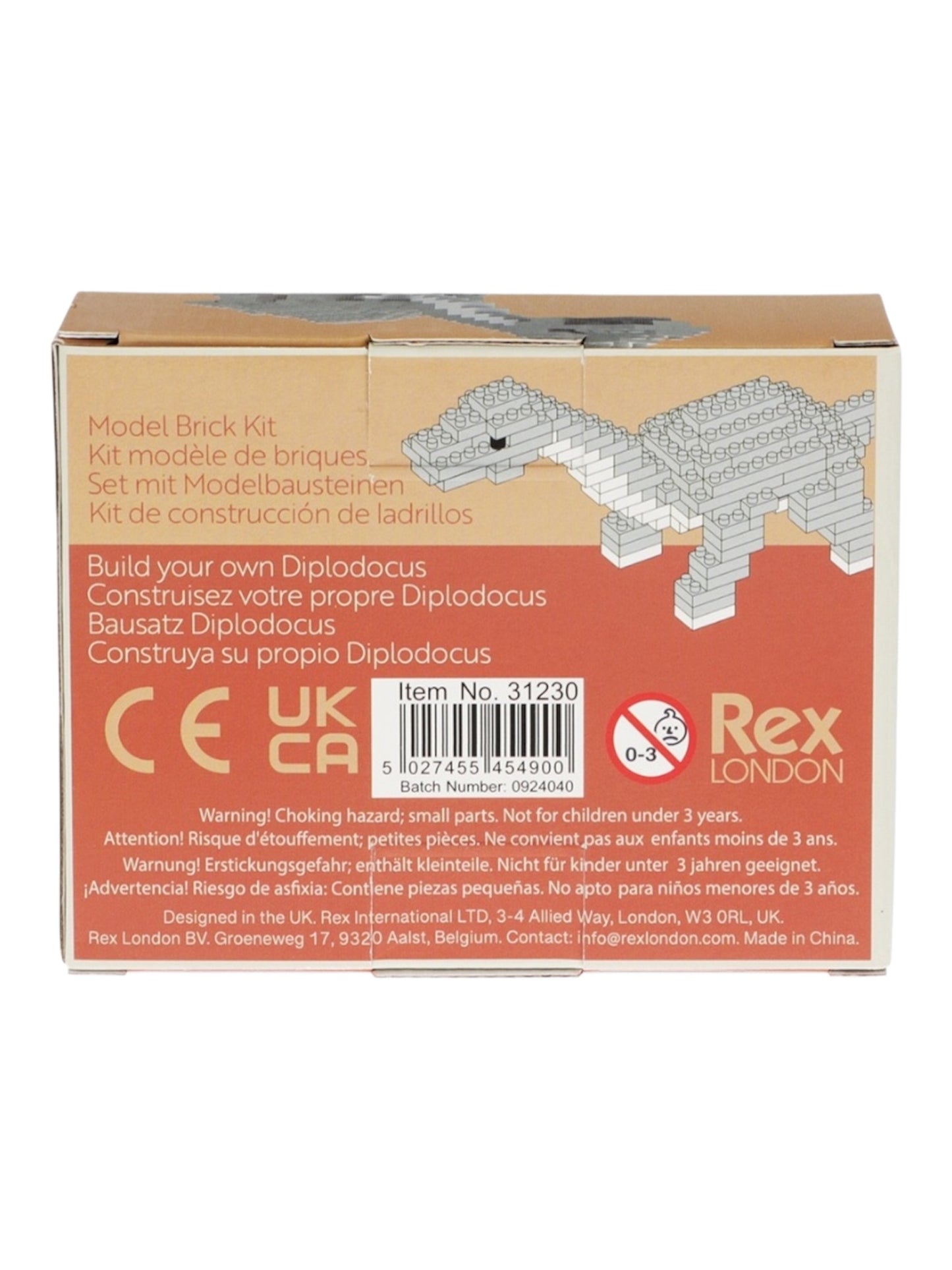 Diplodocus Build Your Own Kit