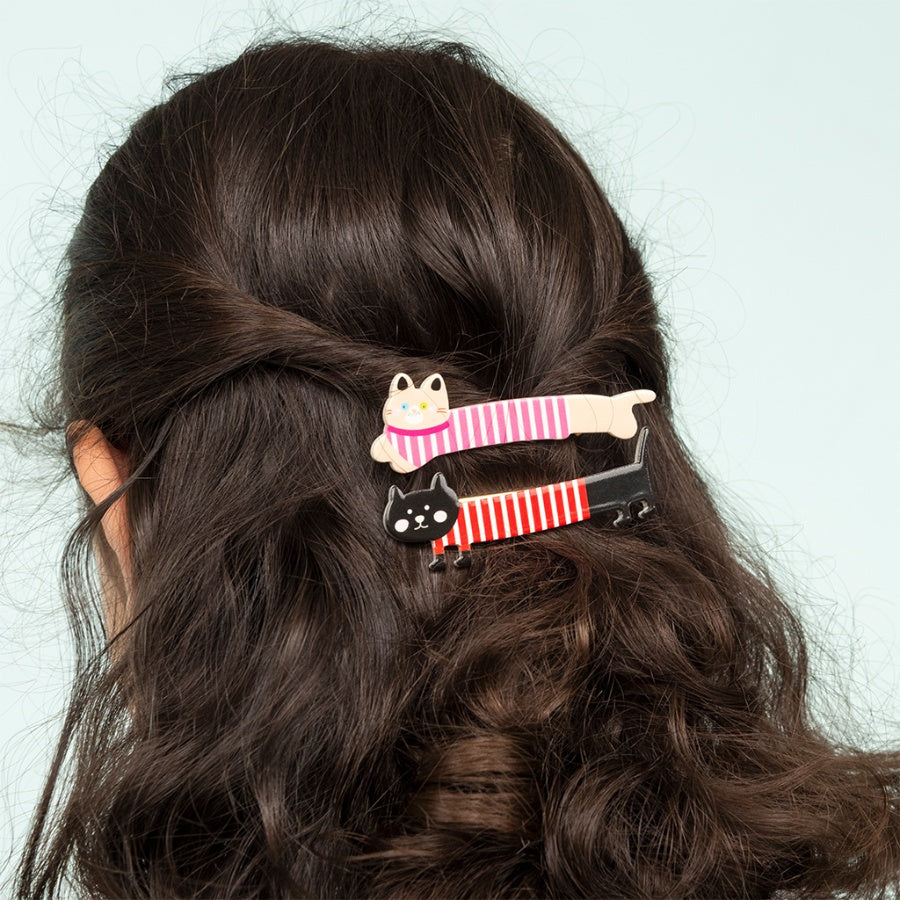 Cats Mini Hair Clips