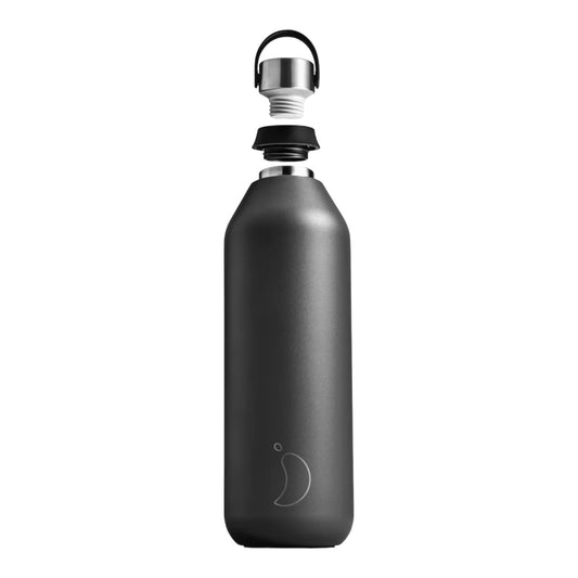Chilly’s Water Bottle 1000ml - Series 2 Abyss Black