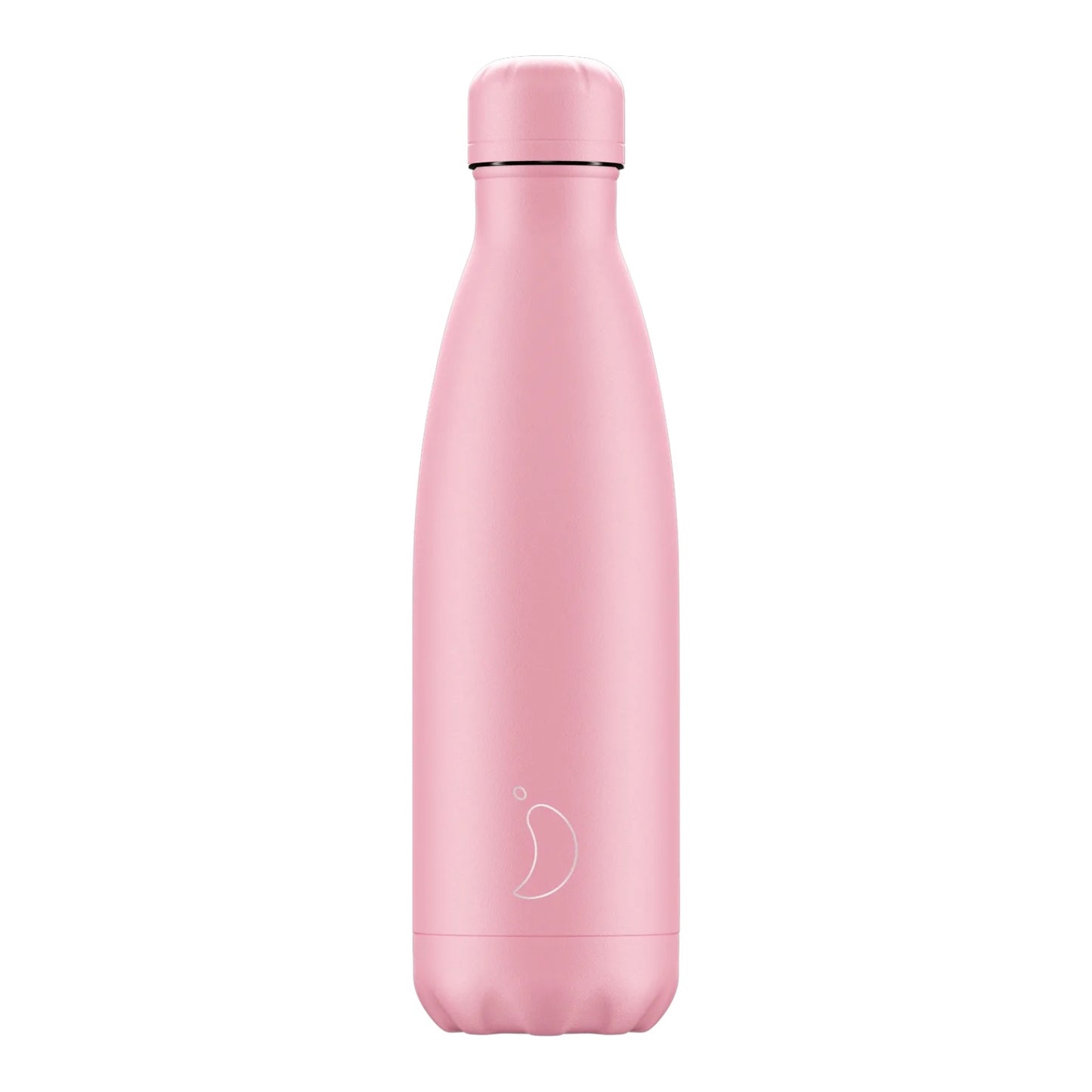 Chilly's Reusable Water Bottle 500ml, Pastel All Pink