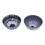 Blue Patterned Dish 12cm
