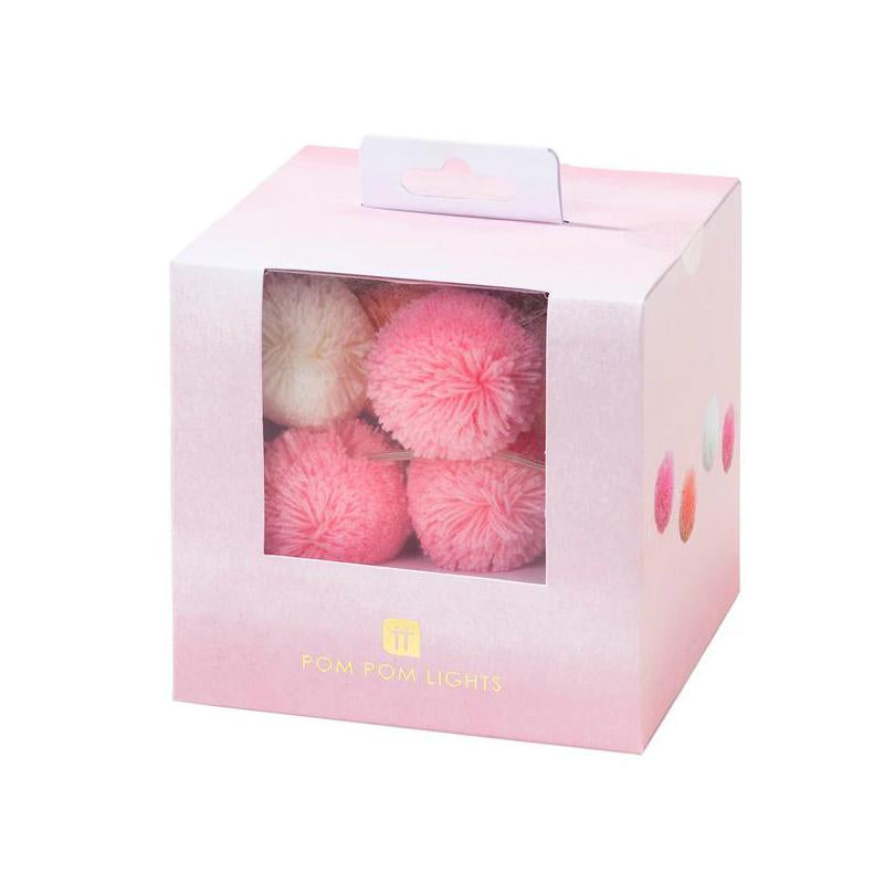 Pink Pom Pom Lights