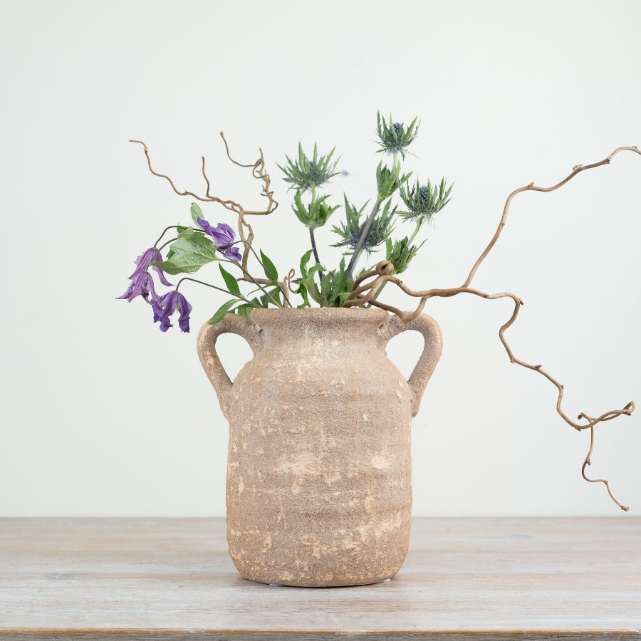 Tessa Rustic Vase 25cm