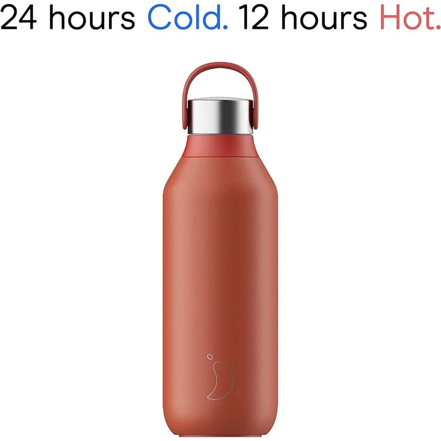 Chilly’s Water Bottle 1000ml - Series 2 Plum Red
